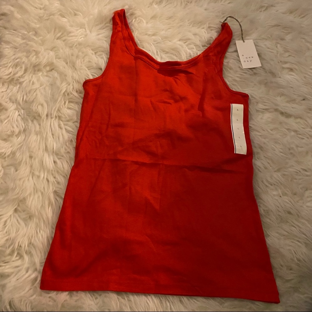 A new day tank top